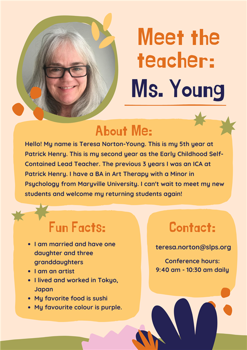 Ms Young Early Childhood Self-Contained Lead Teacher Intro